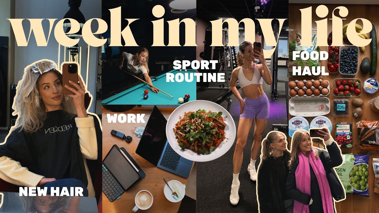 Week in my Life Vlog  💅🏼💇🏼‍♀️💗 zwischen Glow Up & Chaos