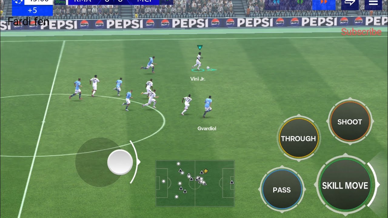 MANCHESTER CITY VS REAL MADRID (FC Mobile)