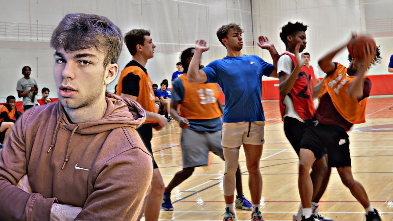 REACTING to ME Playing Basketball... (Gone Wrong)