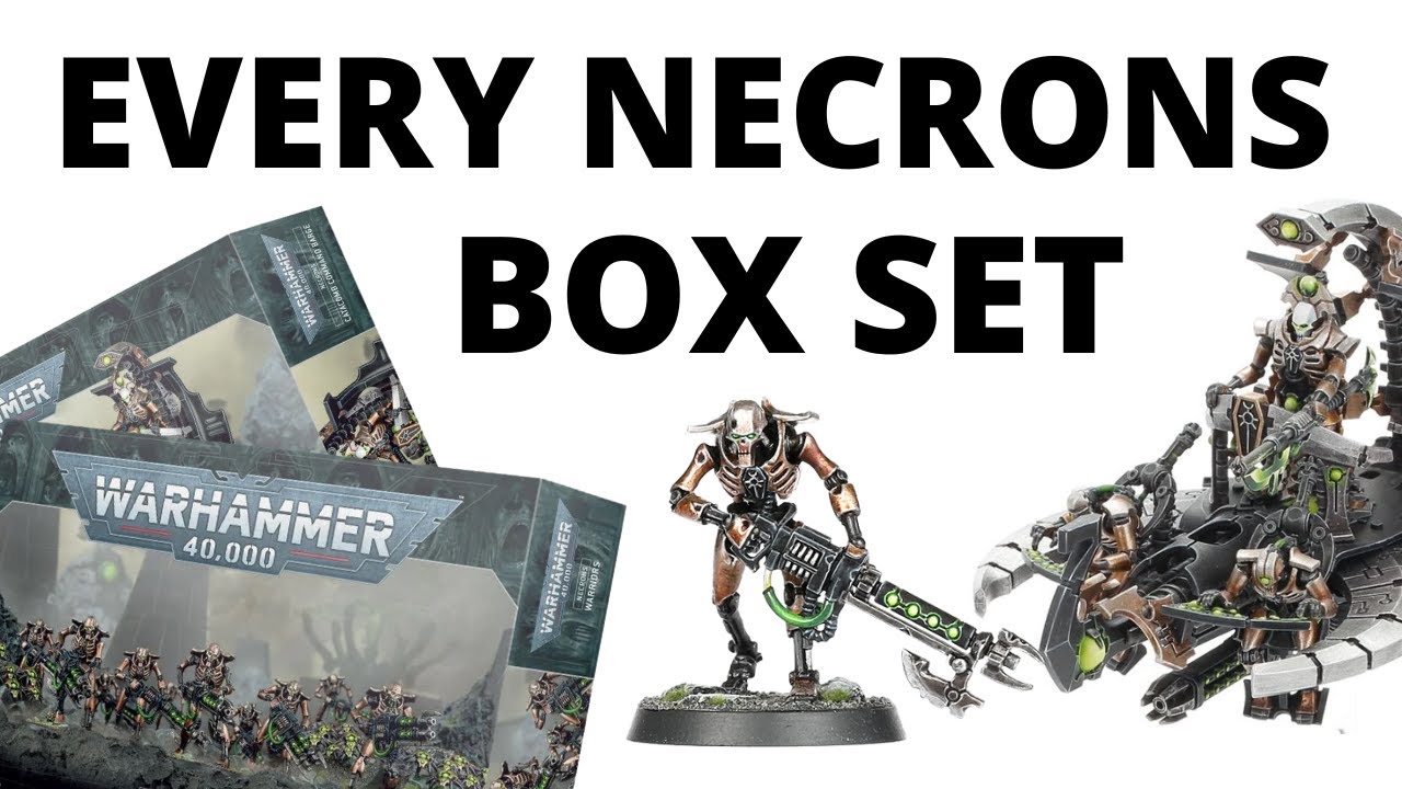 Necrons - Every Box Set from Games Workshop Reviewed - Beginner Guide