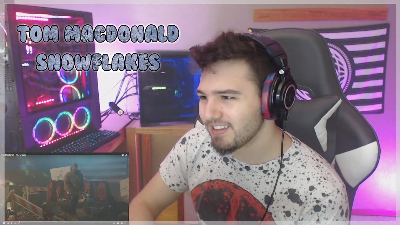 [REACTION] Tom Macdonald - Snowflakes (Lets trigger more people)