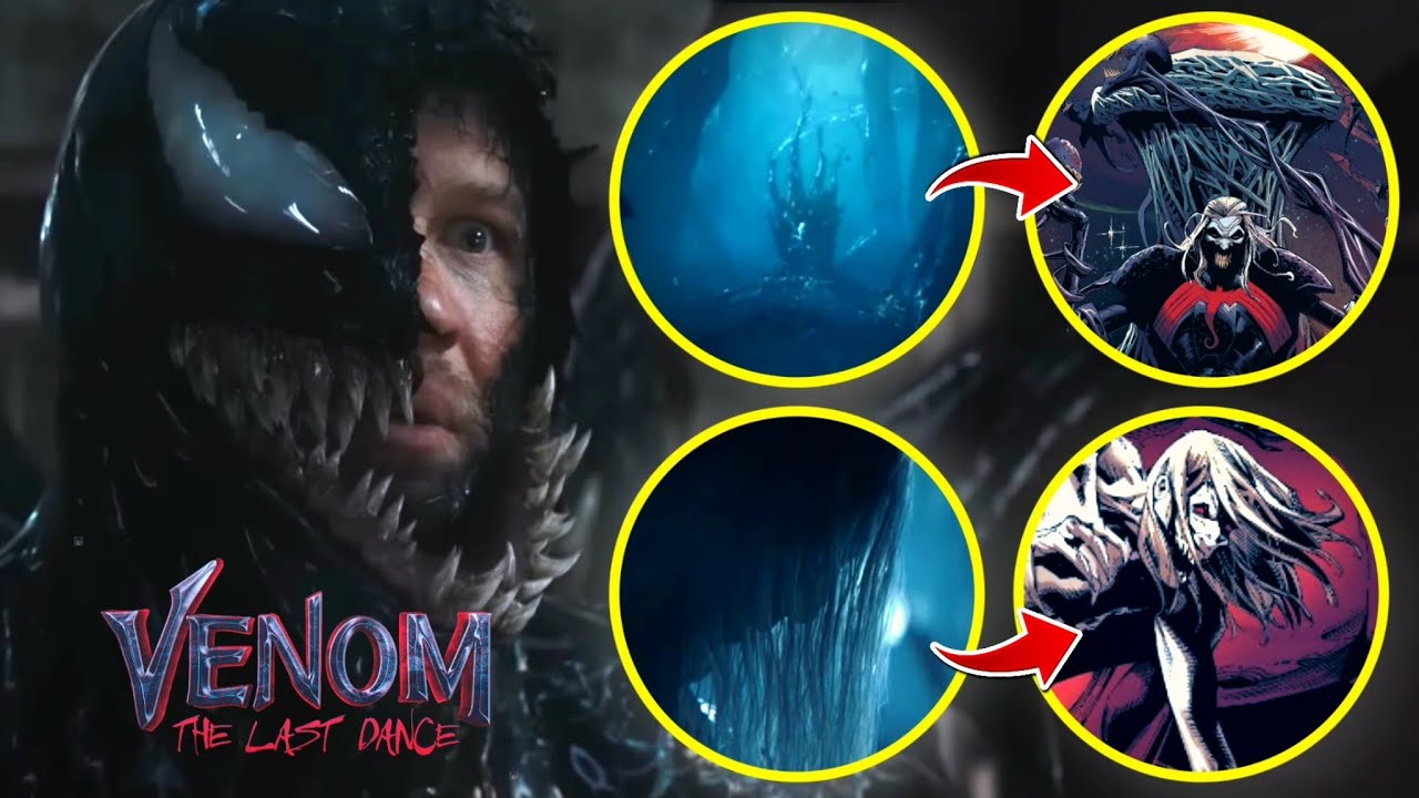 Marvel ලෝකයේ දරුණුම දුෂ්ටයා Knull - Venom Last Dance Trailer Breakdown Sinhala