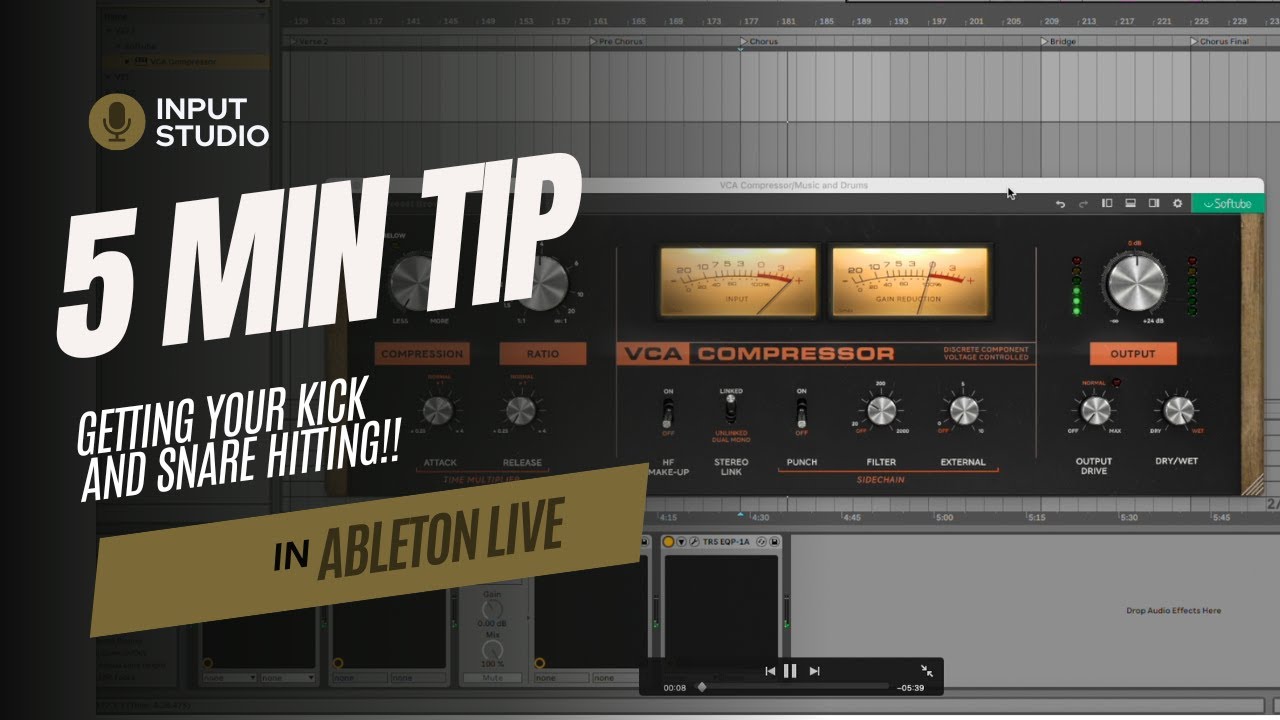 5 Min Tip: How to get your Kick and Snare Hitting!