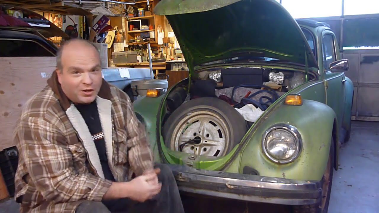 REMOVING VW BUG FUEL TANK