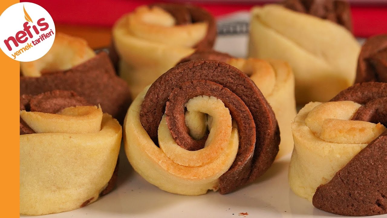 Nefis Gül Kurabiyesi - Pastane Lezzetinde 😋