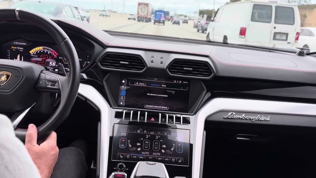 2019 Lamborghini Urus Driving Video 2