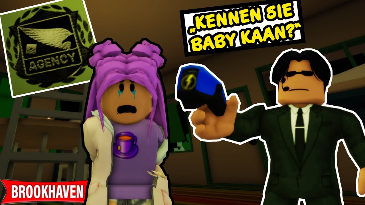 BABY DANIA WIRD VON AGENCY GEFANGEN in Brookhaven! Agent sucht Baby Kaan [Roblox Brookhaven 🏡RP]