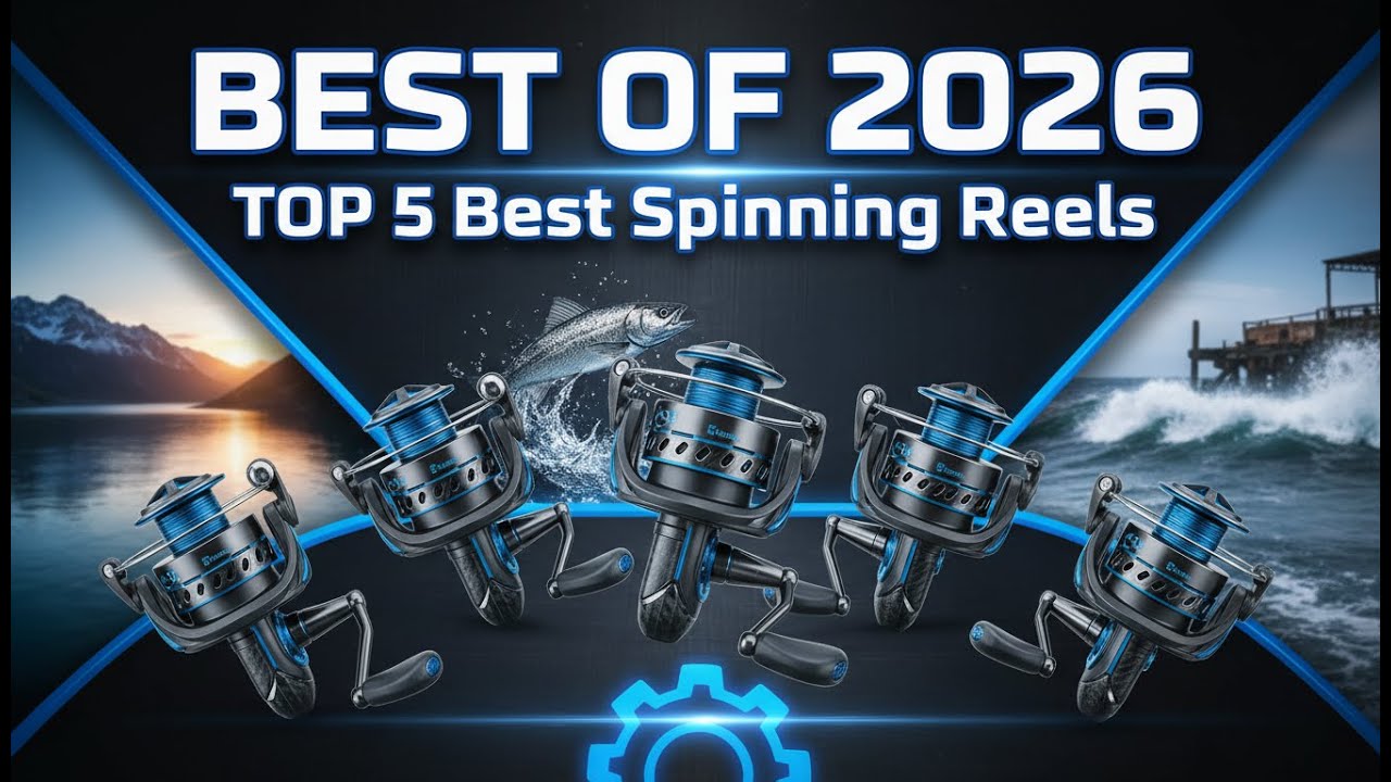 Top 5 Best Spinning Reels in 2026 (For Saltwater & Freshwater)