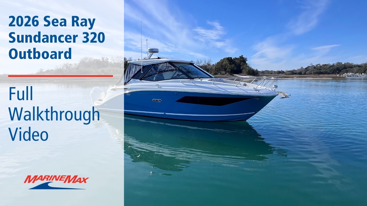 2026 Sea Ray Sundancer 320 Outboard | MarineMax Wrightsville Beach