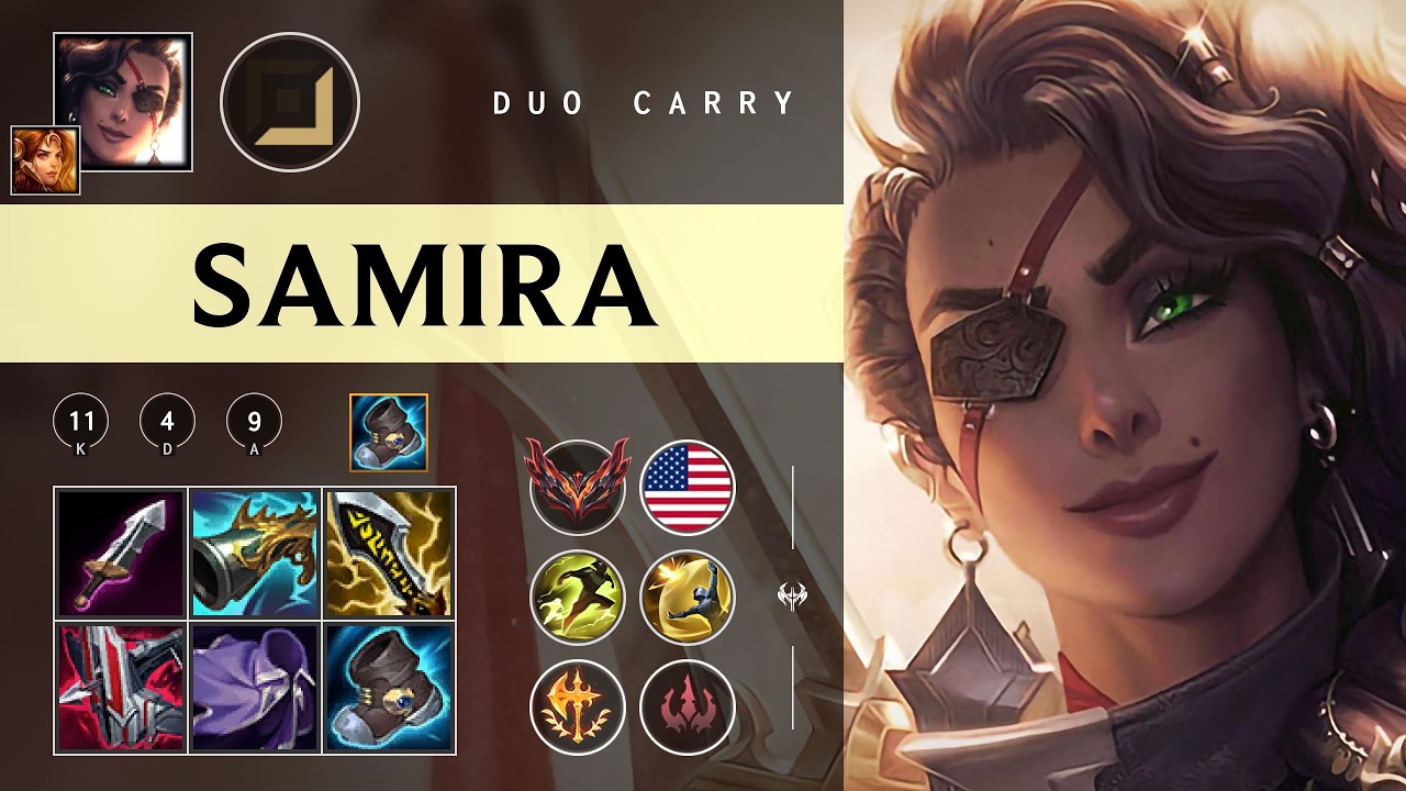 Samira ADC vs Twitch - NA Grandmaster Patch 26.06