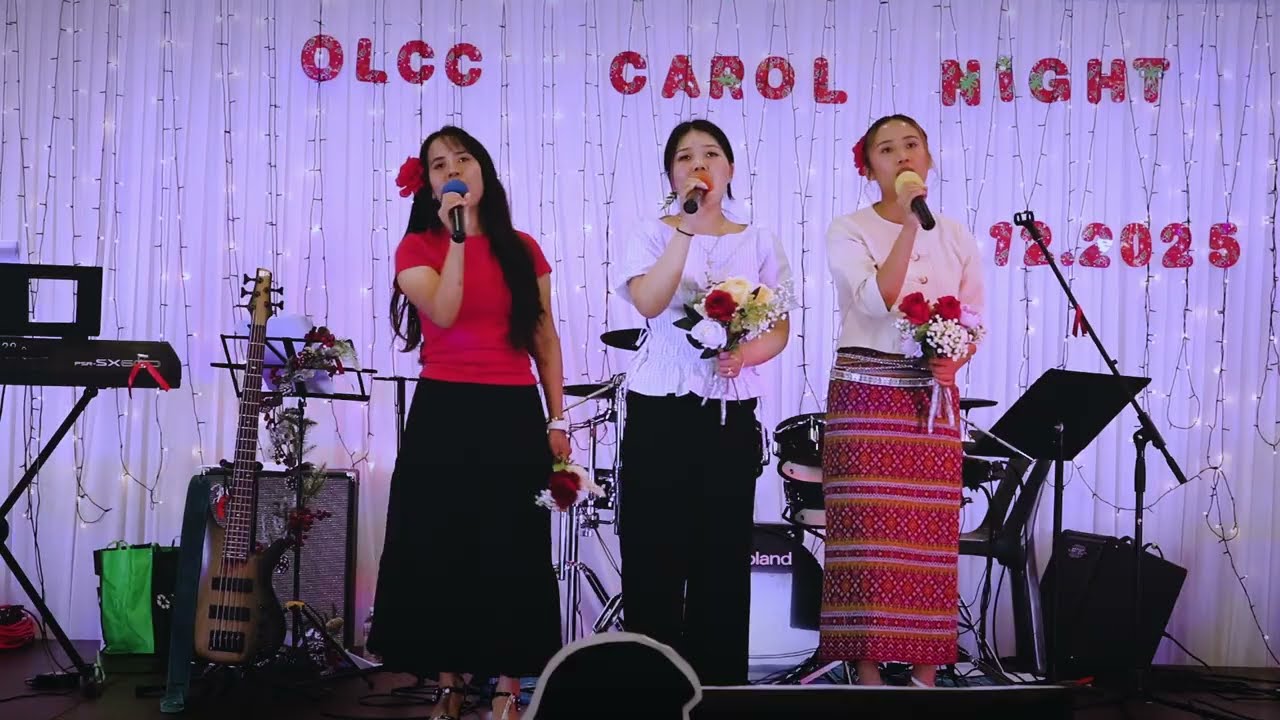 2025 OLCC Carol night:  trio - OLCC Mino