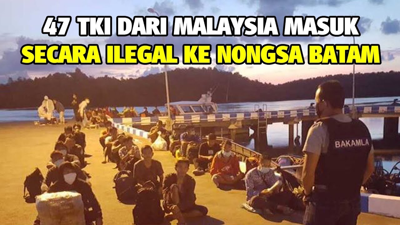 47 TKI dari Malaysia Masuk Secara Ilegal ke Perairan Nongsa Batam