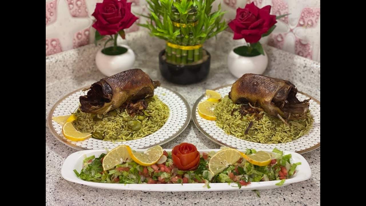 طبخ الطيور على طريقتي رح تنسوا اي طريقه غيرها مع (( رز الباقلاء )) 😉 || ام لارين