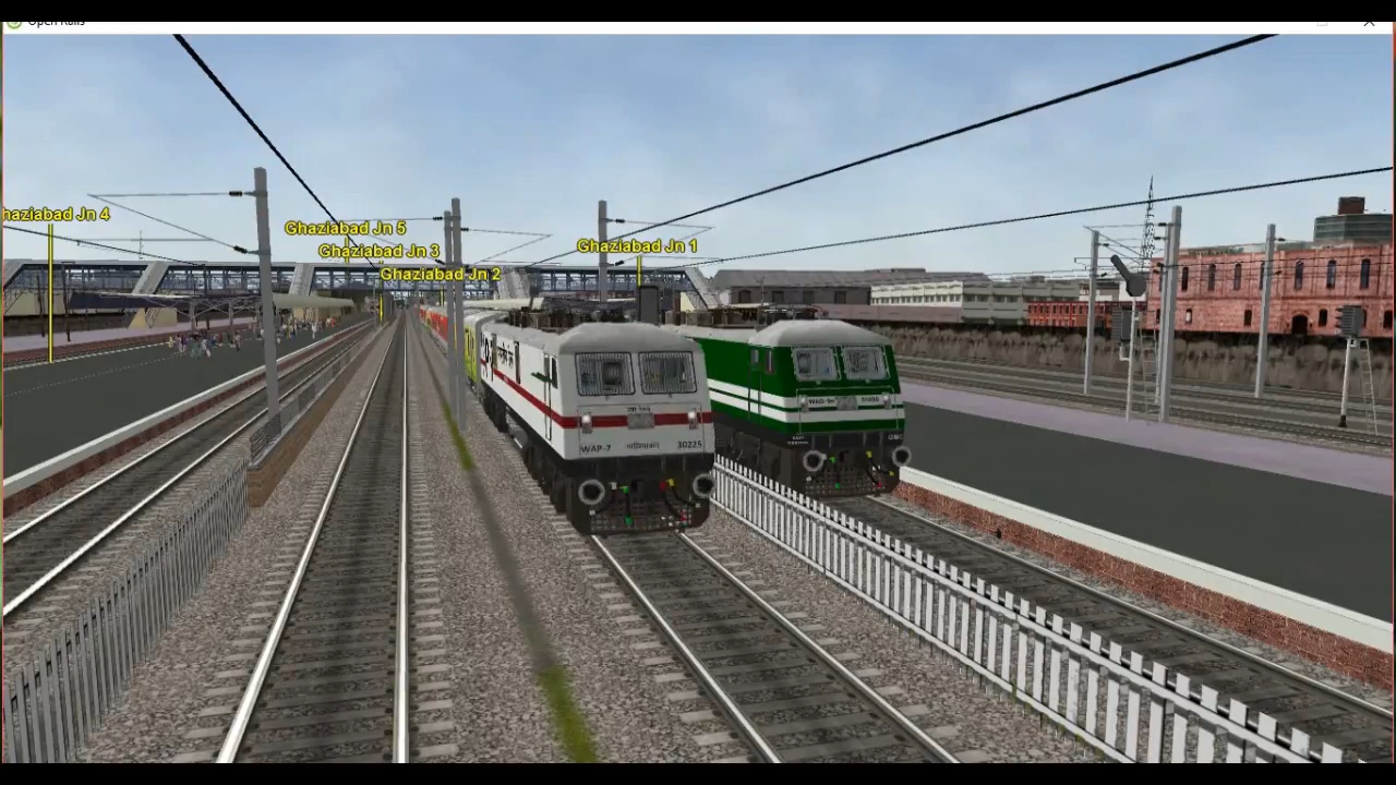 MSTS Indian Railways NDLS-TDL PYTHON FRGHT
