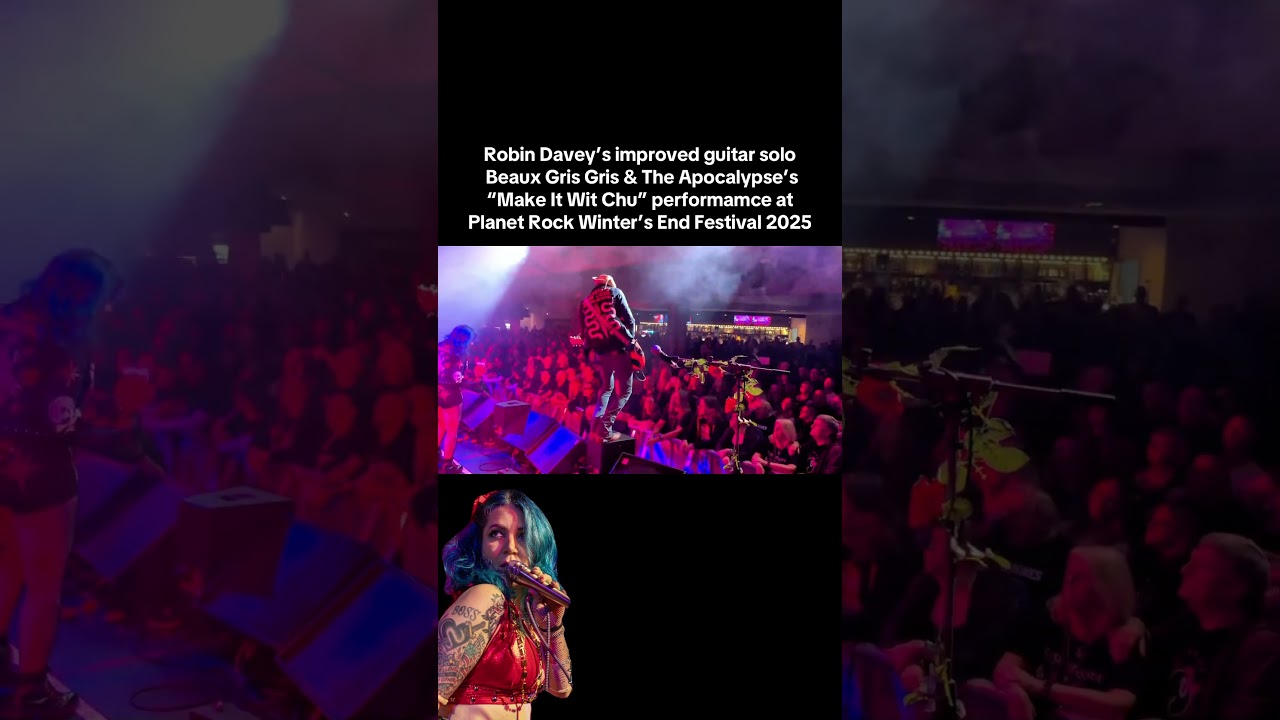 Robin Davey's Epic Guitar Solo at Planet Rock Winter's End