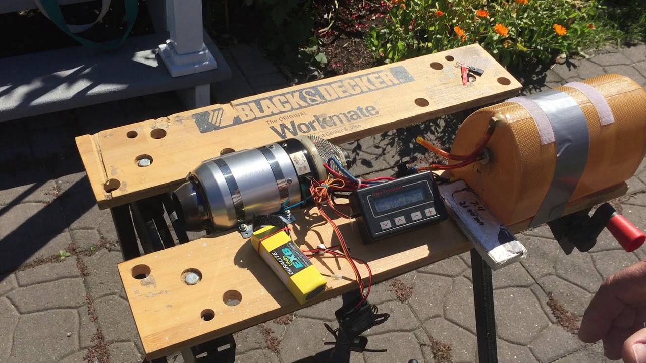 Jet Munt VT80 Test run