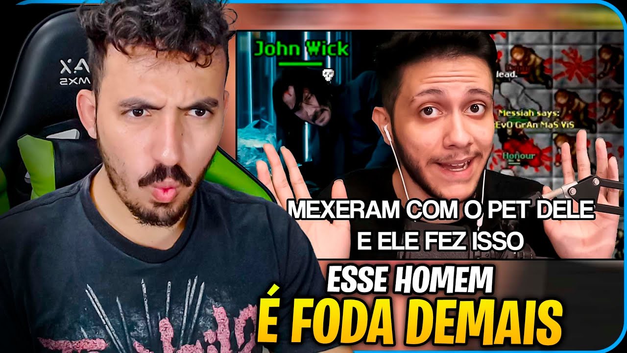 ELE BATALHOU CONTRA UM SERVIDOR INTEIRO SOZINHO (e ganhou) - Bruno Rataque | Leozin React