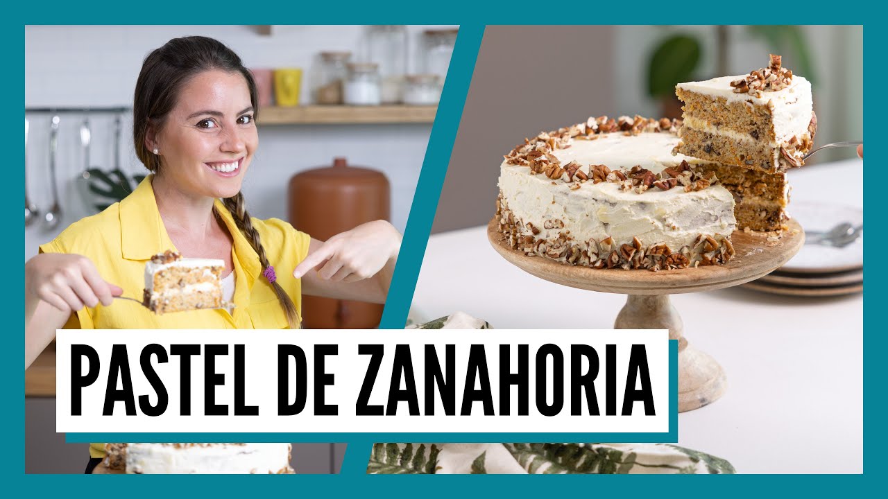 Cómo hacer PASTEL de ZANAHORIA