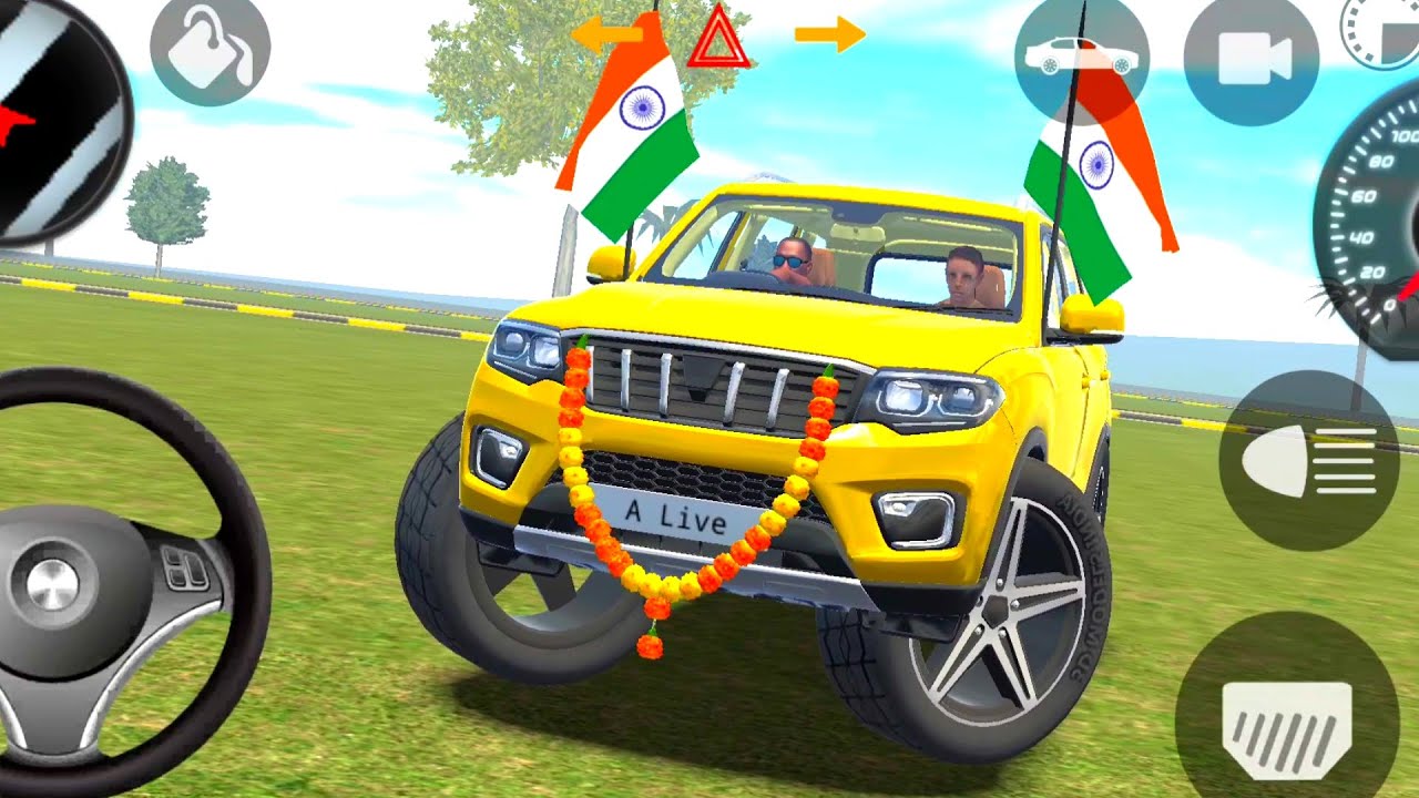 New Indian Cars: 4x4 Scorpio Driver Craziest Driving: Gadi Wala Game - Car Game Android Gameplay 
