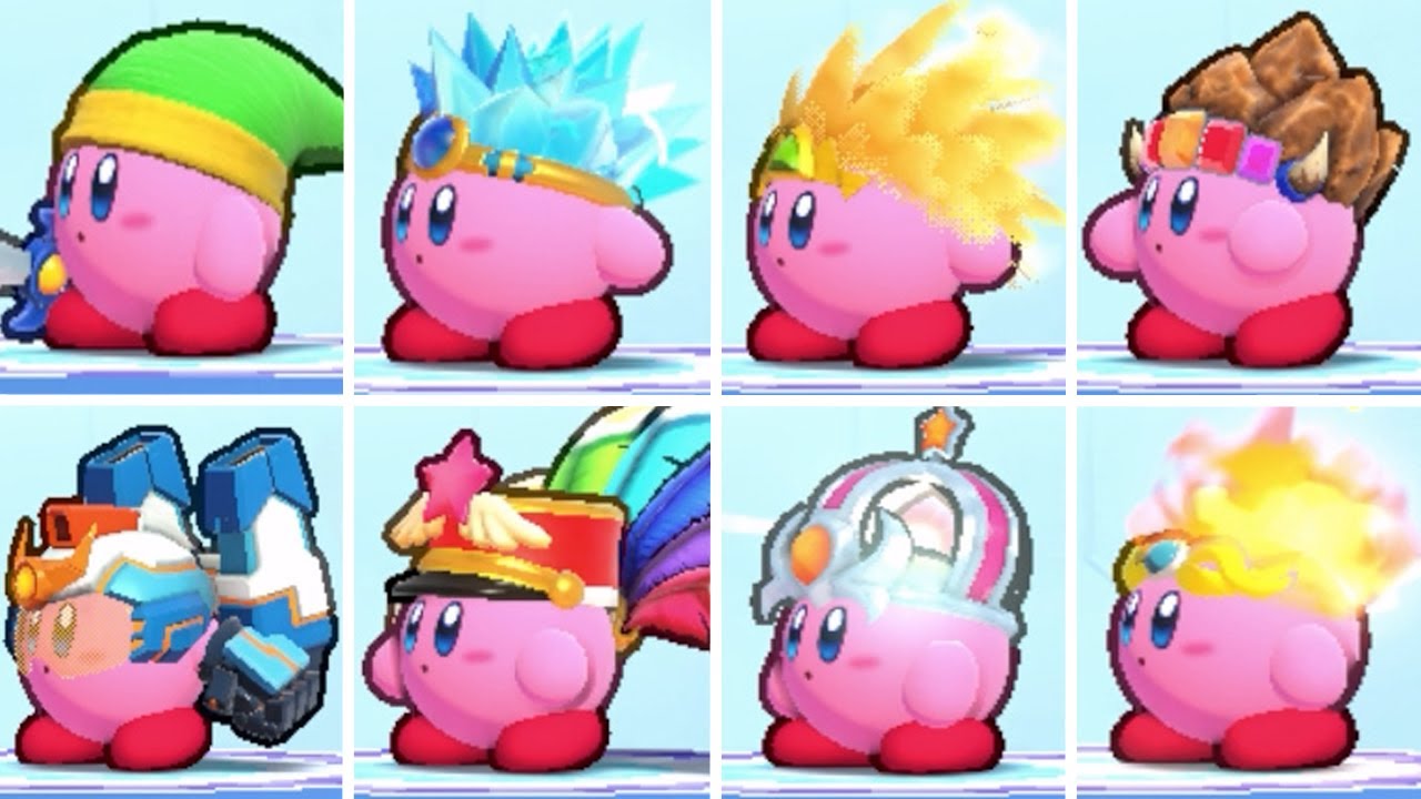 Kirby's Return to Dreamland Deluxe - All Copy Abilities