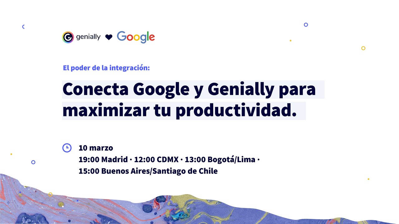 El poder de la integración: conecta Google y Genially para maximizar tu productividad.