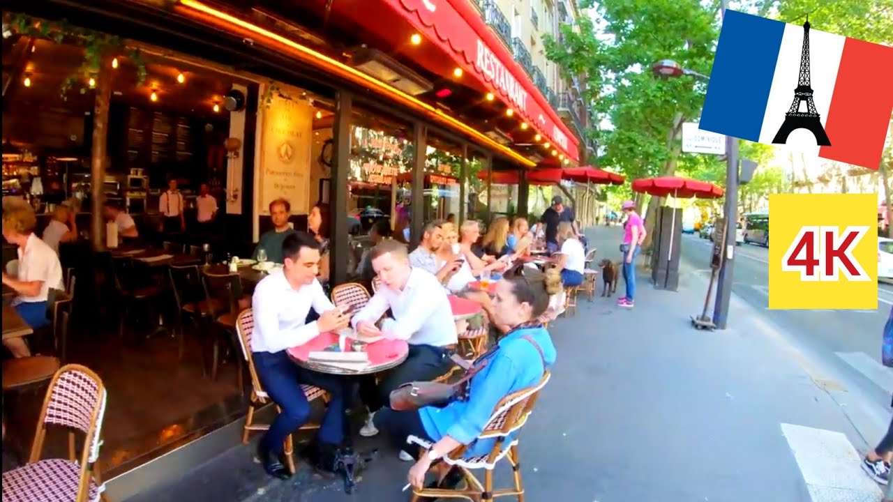 ⁴ᴷ Paris walking tour 🇫🇷 Eiffel tower and Invalides, France 4K