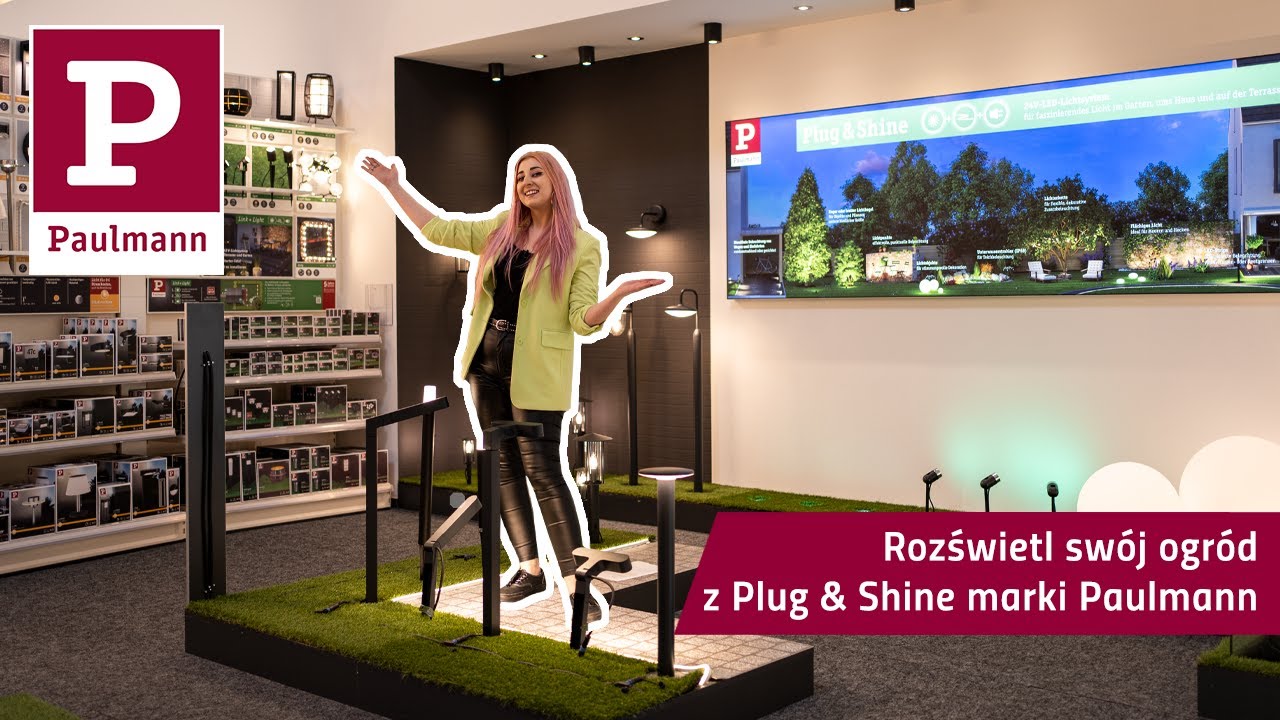 Rozświetl swój ogród z Plug & Shine marki Paulmann