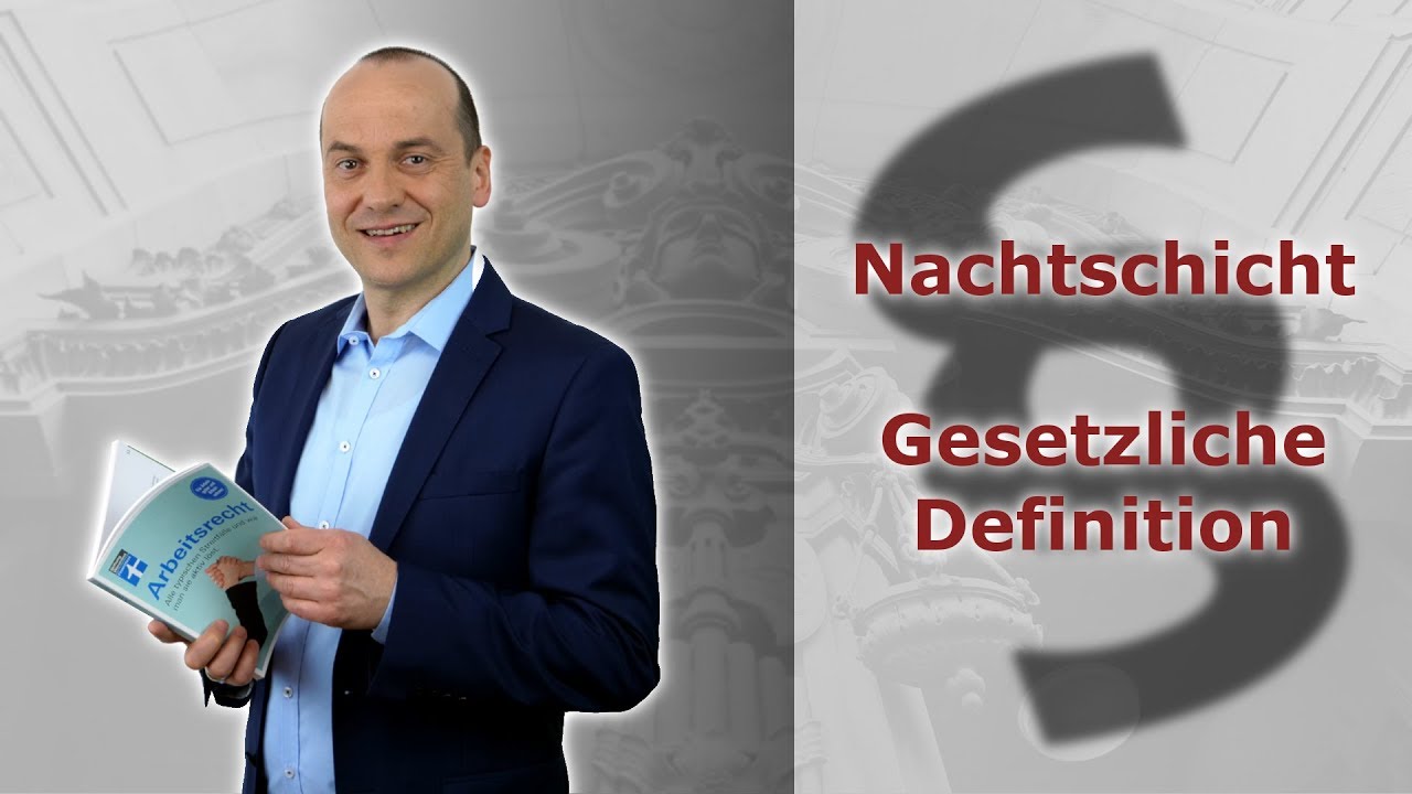 Nachtarbeit 1 - Gesetzliche Definition | Fachanwalt für Arbeitsrecht Alexander Bredereck