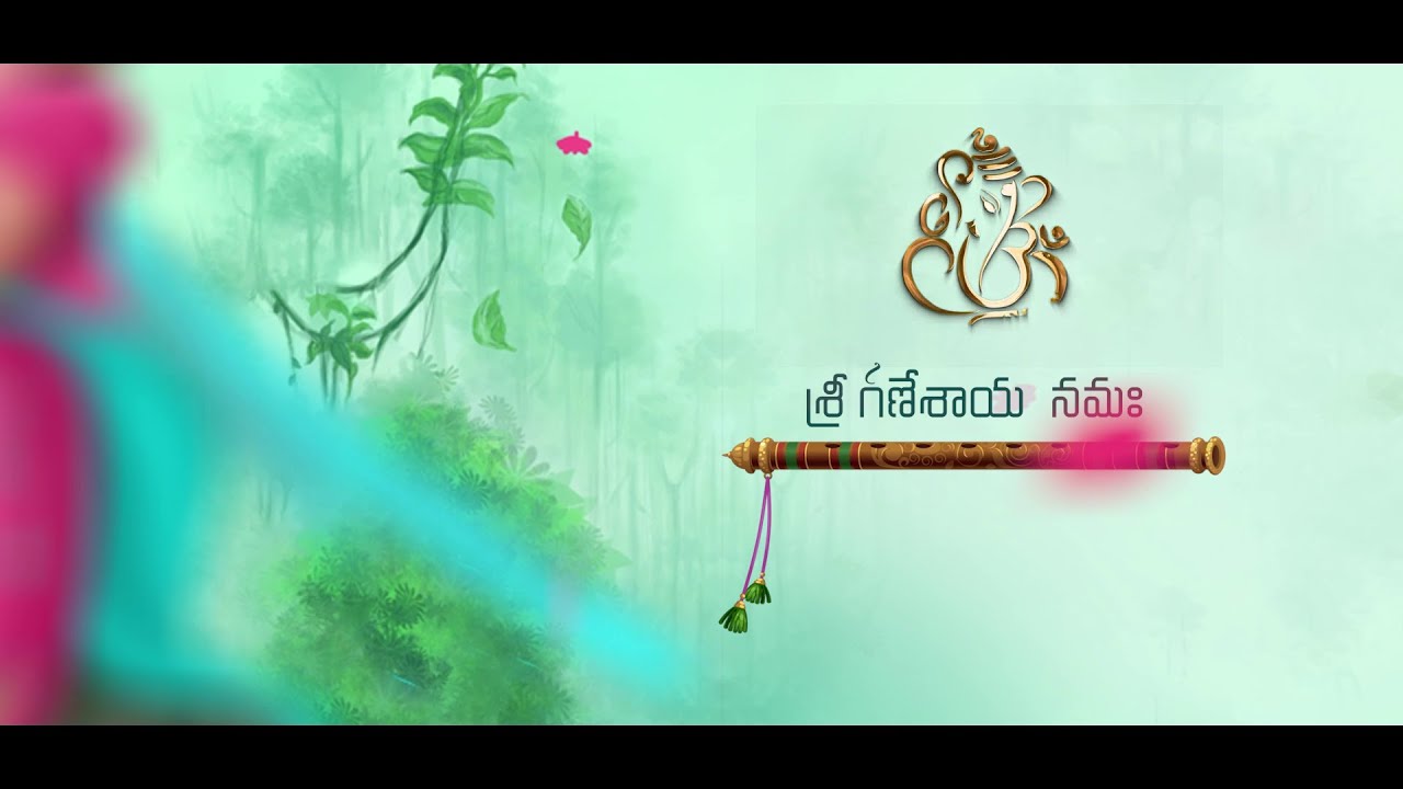 Hindu traditional wedding invitation | Latest Telugu Wedding Invitation Video Template After Effects