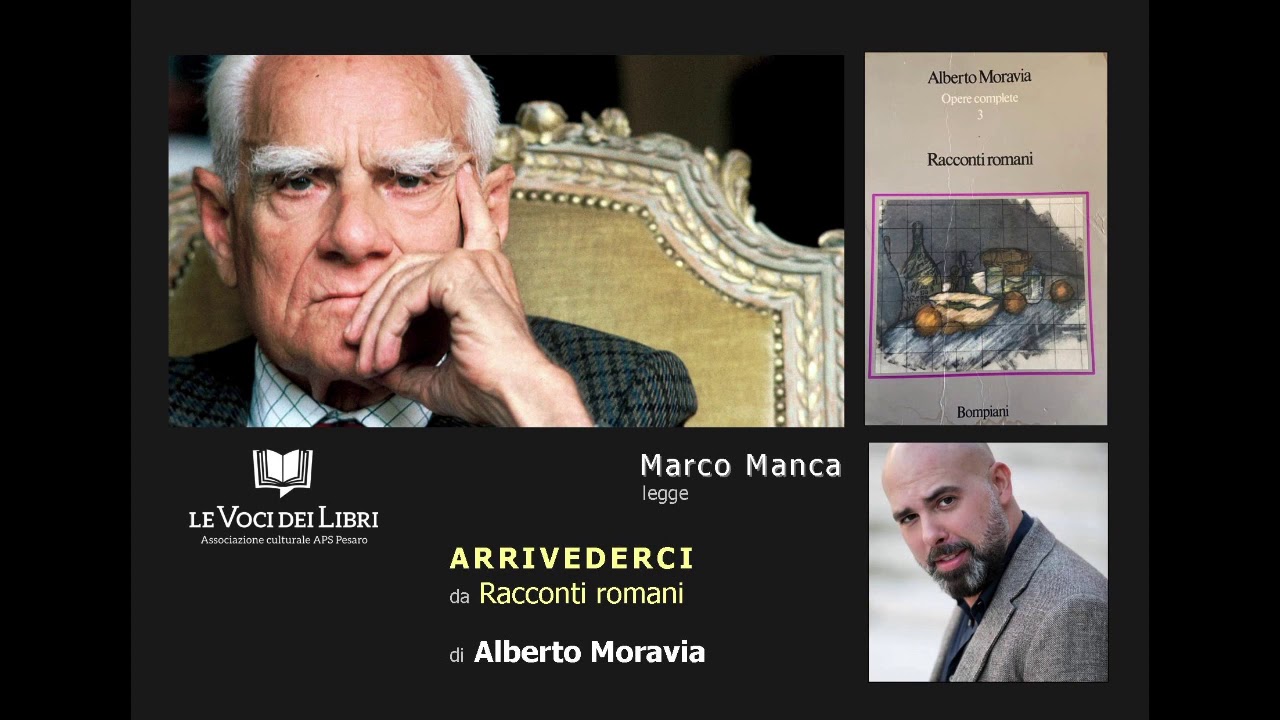 26 VOCE Marco Manca ARRIVEDERCI  Racconti romani Alberto Moravia