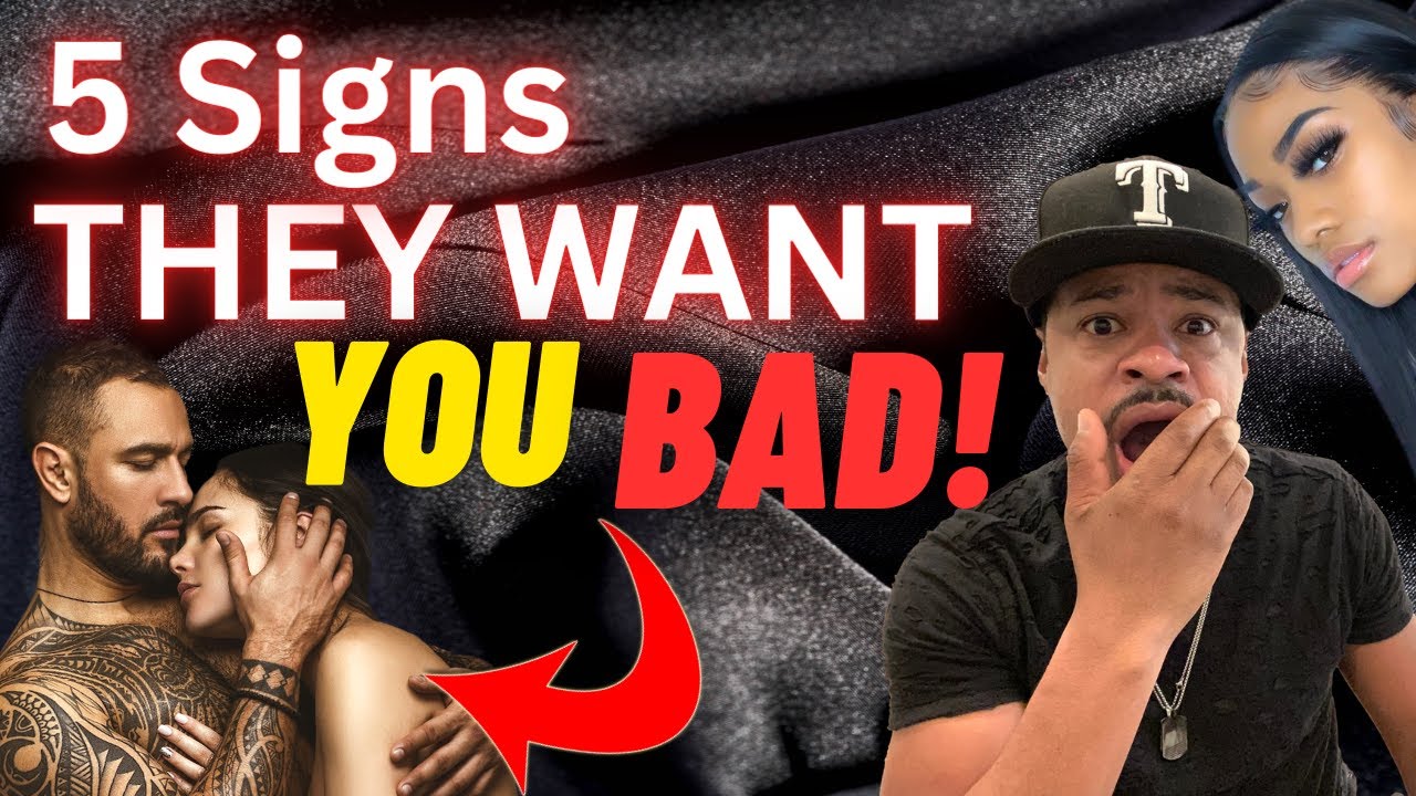 5 Signs Someone is SEXUALLY Attracted to YOU Low-Key and ( They Want YOU BAD! )