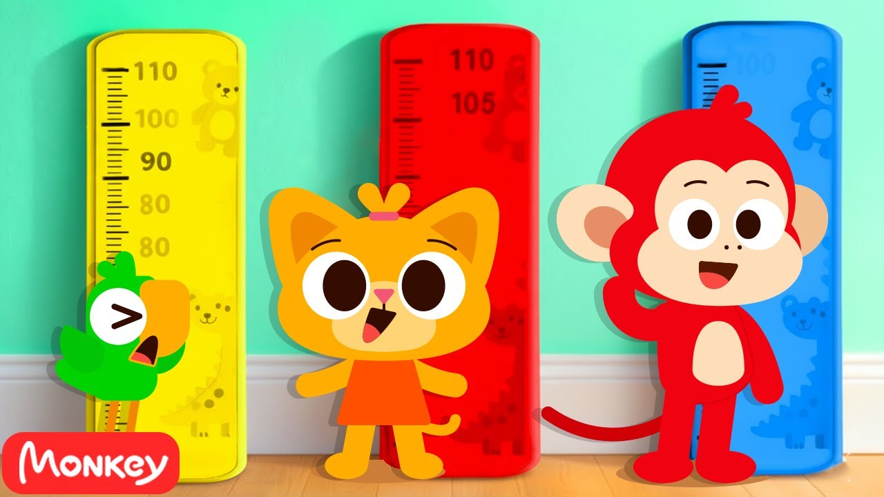 Baby Wants to Be Taller 📈👶 Healthy Habits for Kids | Monkey Junior Nursery Rhymes & Kids Songs