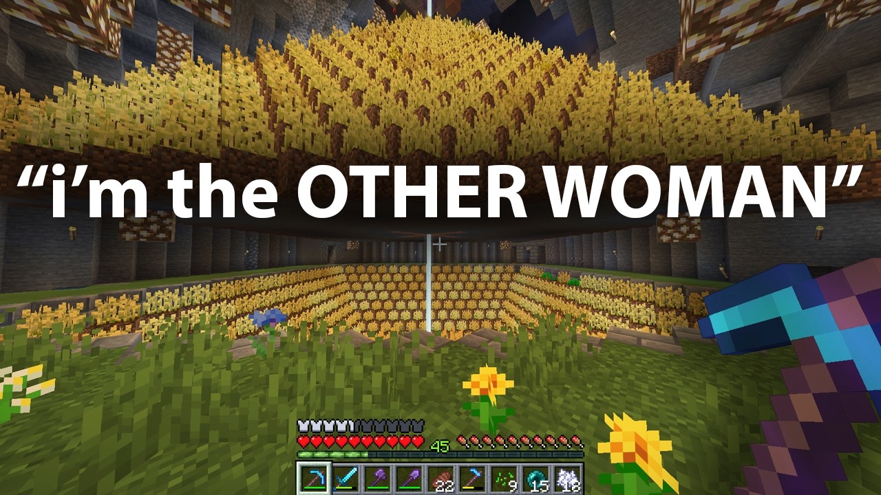 reading your UNHINGED stories and playing minecraft