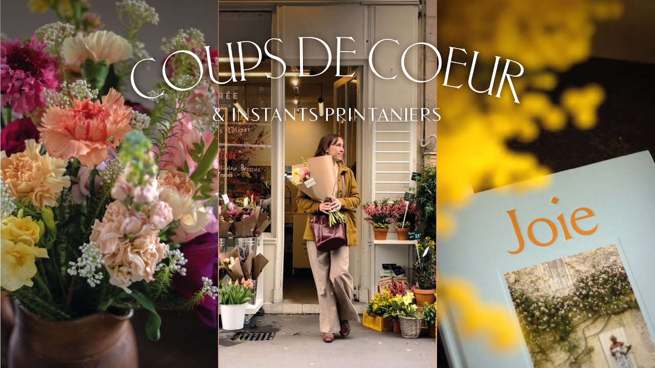 VLOG 30🌸🌿 | LE PRINTEMPS REVIENT : COUPS DE CŒUR, EXPOSITION ET VIE PARISIENNE