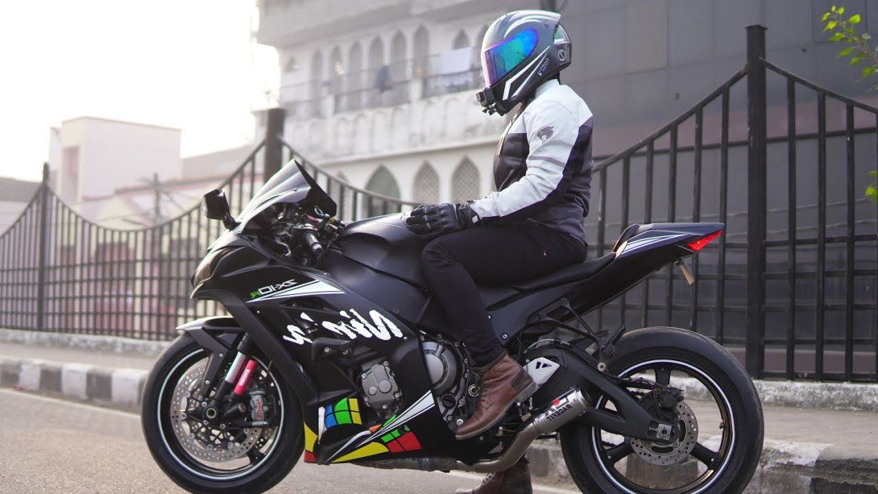 The Winter Edition Kawasaki Ninja ZX10R!!