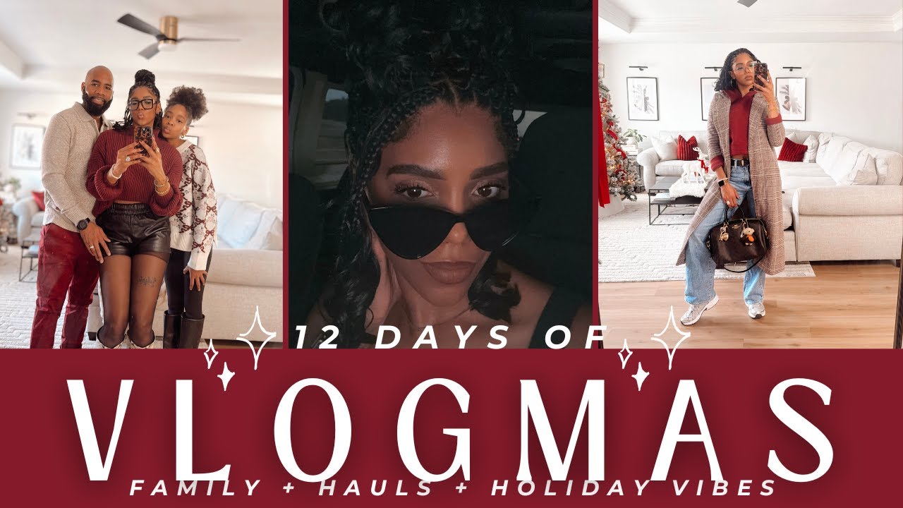 Vlogmas, день 1 🎄 Шопинг в Черную пятницу, моменты Дня благодарения, семейные прогулки и многое д...