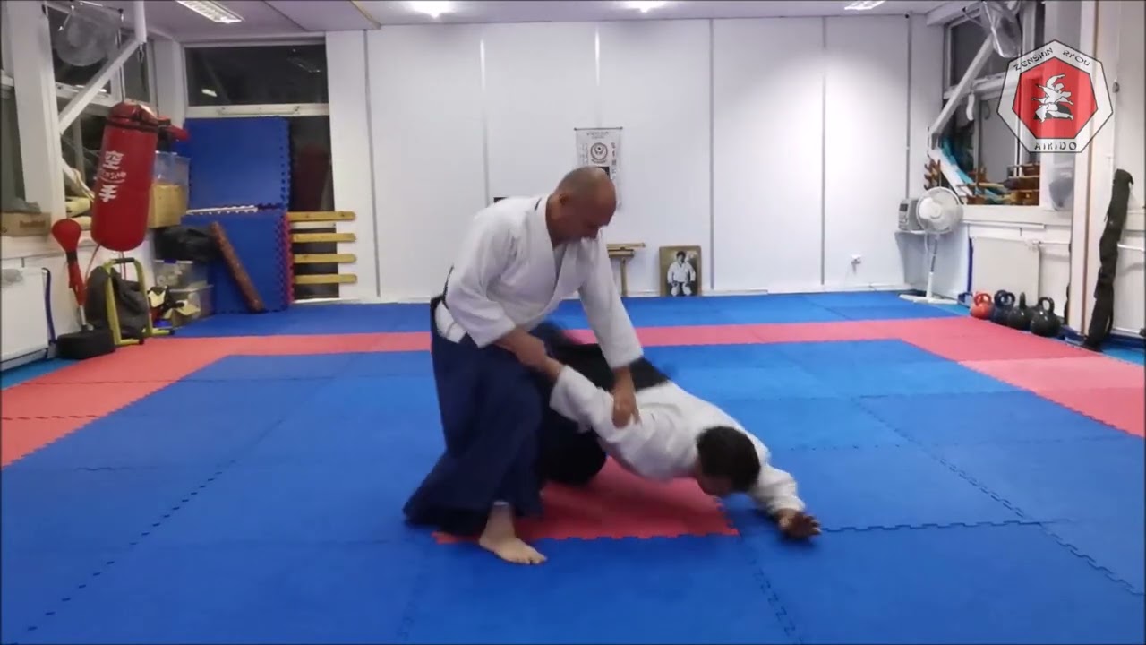 Tachi waza Ushiro Ryote dori Ikyo 3rd kyu