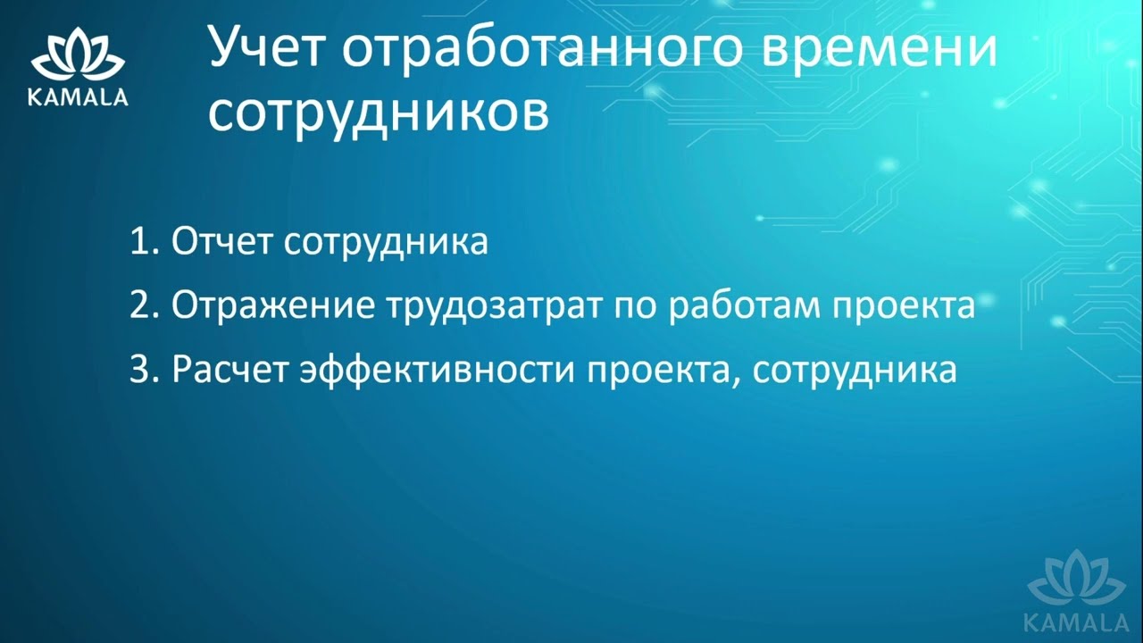 Часть 4. Учет времени