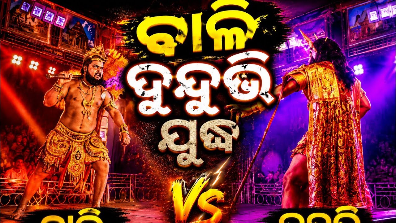 ବାଳୀ ଓ ଦୁନ୍ଦୁଭି ଯୁଦ୍ଧ / Kelapada Ramayan/ Master Gopal Sethy / Odia Ramayan / Bali O Dundubhi Yudhha