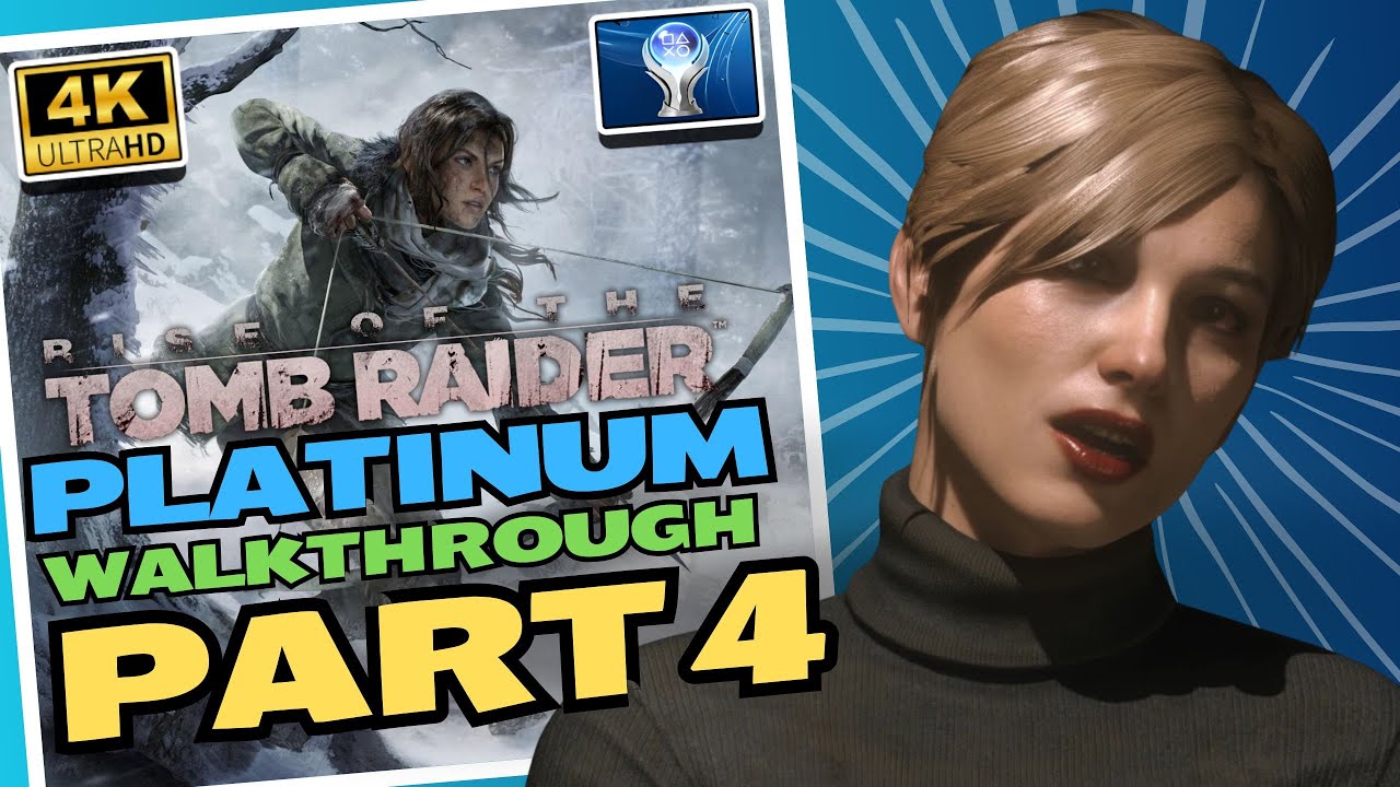 Rise of the Tomb Raider - 100% PLATINUM Walkthrough - Part 4 Soviet Installation #2