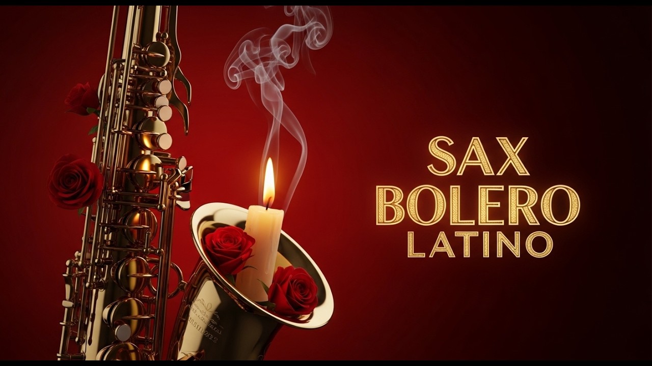 Sax Bolero Latino de Noche | Música Elegante para Cena Romántica