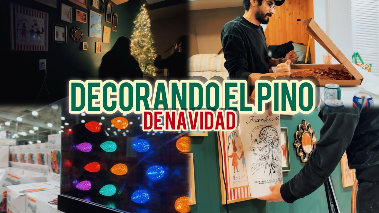 Decorando el pino navideño | mexicana en canada | vlogs 