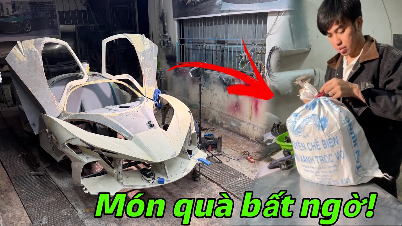 Sốc! Món quà bất ngờ ! Dành cho chế tạo siêu xe Apollo EVO 