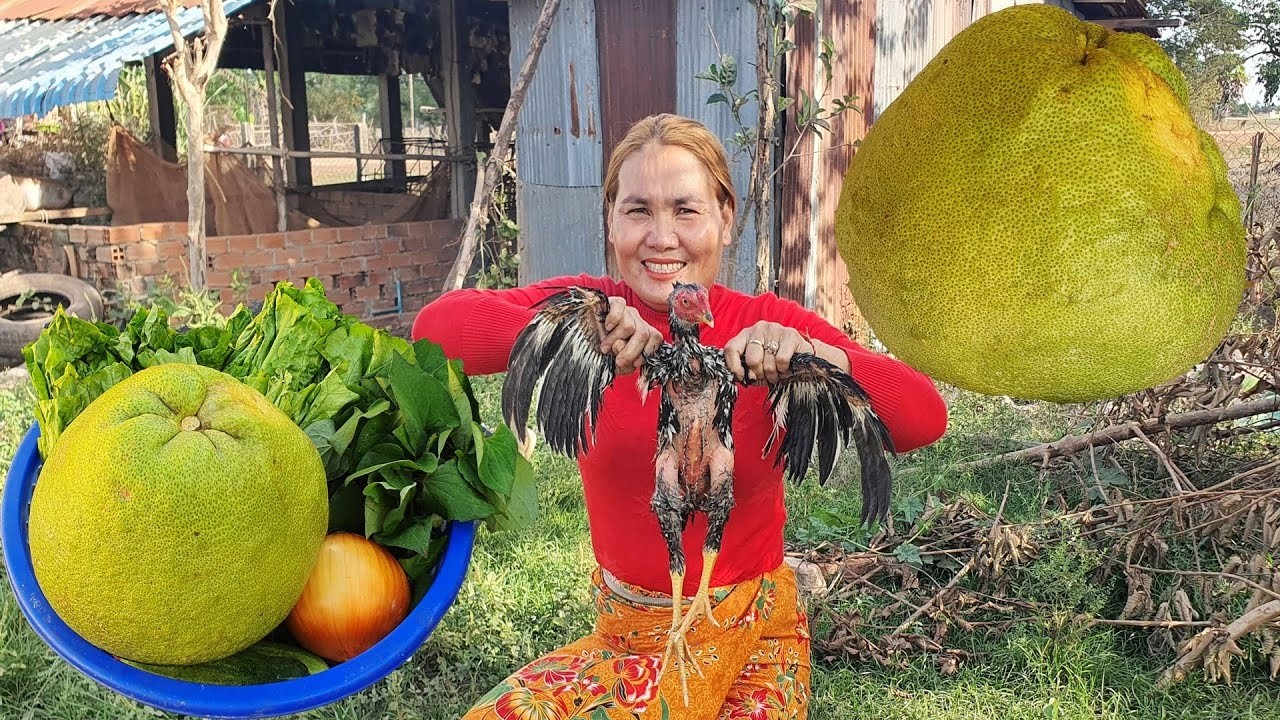 Steamed whole chicken - with chili sauce recipe | Rural Cooking Life