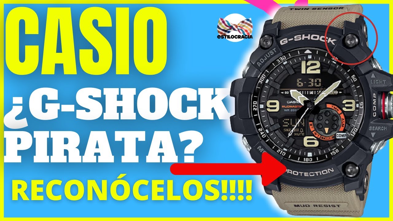 ⌚ CASIO #FALSO: ¿CÓMO DETECTAR UN #G-SHOCK PIRATA? 7 PASOS