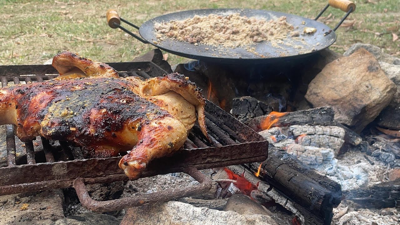 O melhor frango na brasa dica incrível.