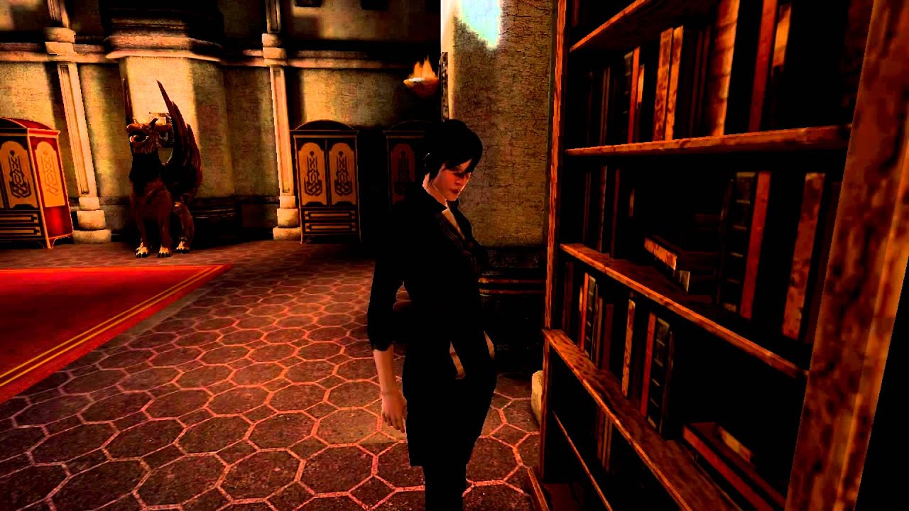 Dragon Age 2: Voice Comparison (Examining Hawke Estate) [M & F Hawke]