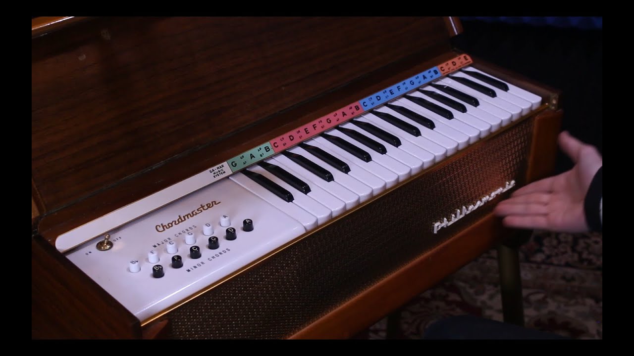 Time Capsule Series: 1959 Unplayed Italian Philharmonic Chord Organ 