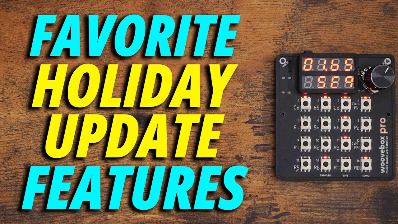 My Favorite Woovebox Holiday Update Features! (Android App, Count-In Recording, and More)