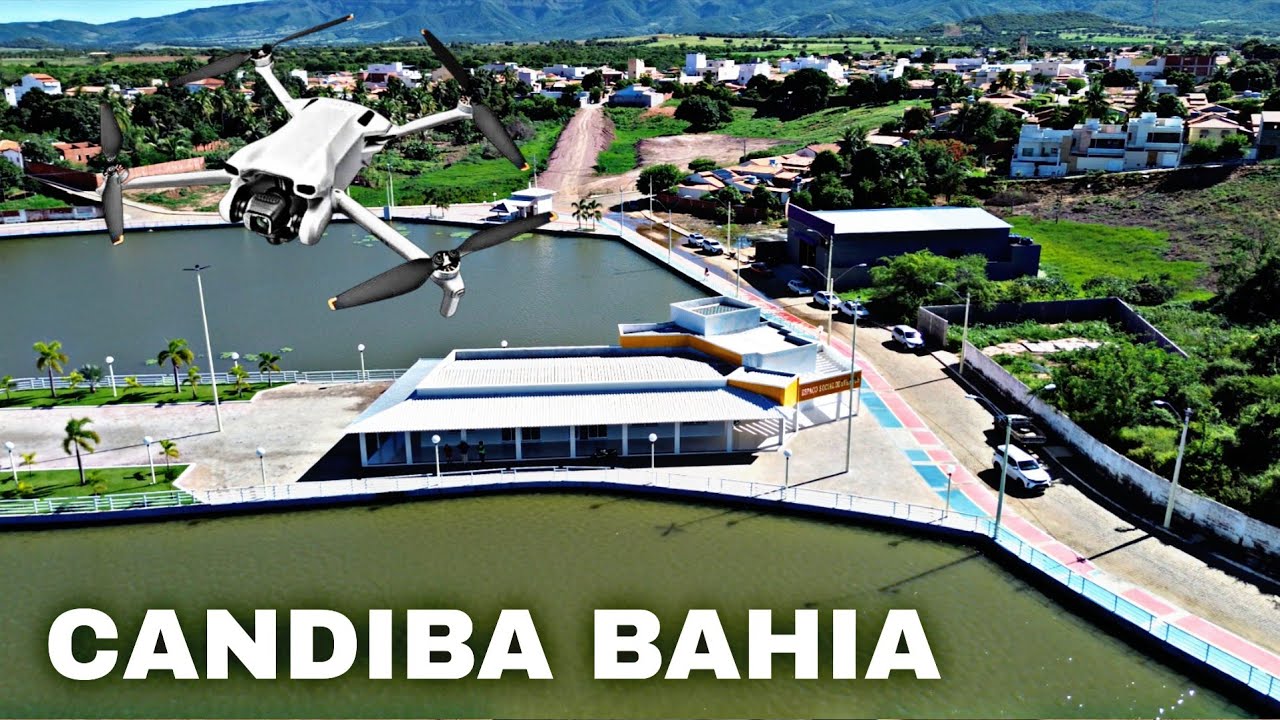 DRONE EM CANDIBA BAHIA PASSEIO COM EDMILSON SANTOS NA BAHIA 
